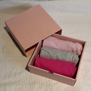 SKIMS Pack of 3 Stretch Cotton Rib Tanks